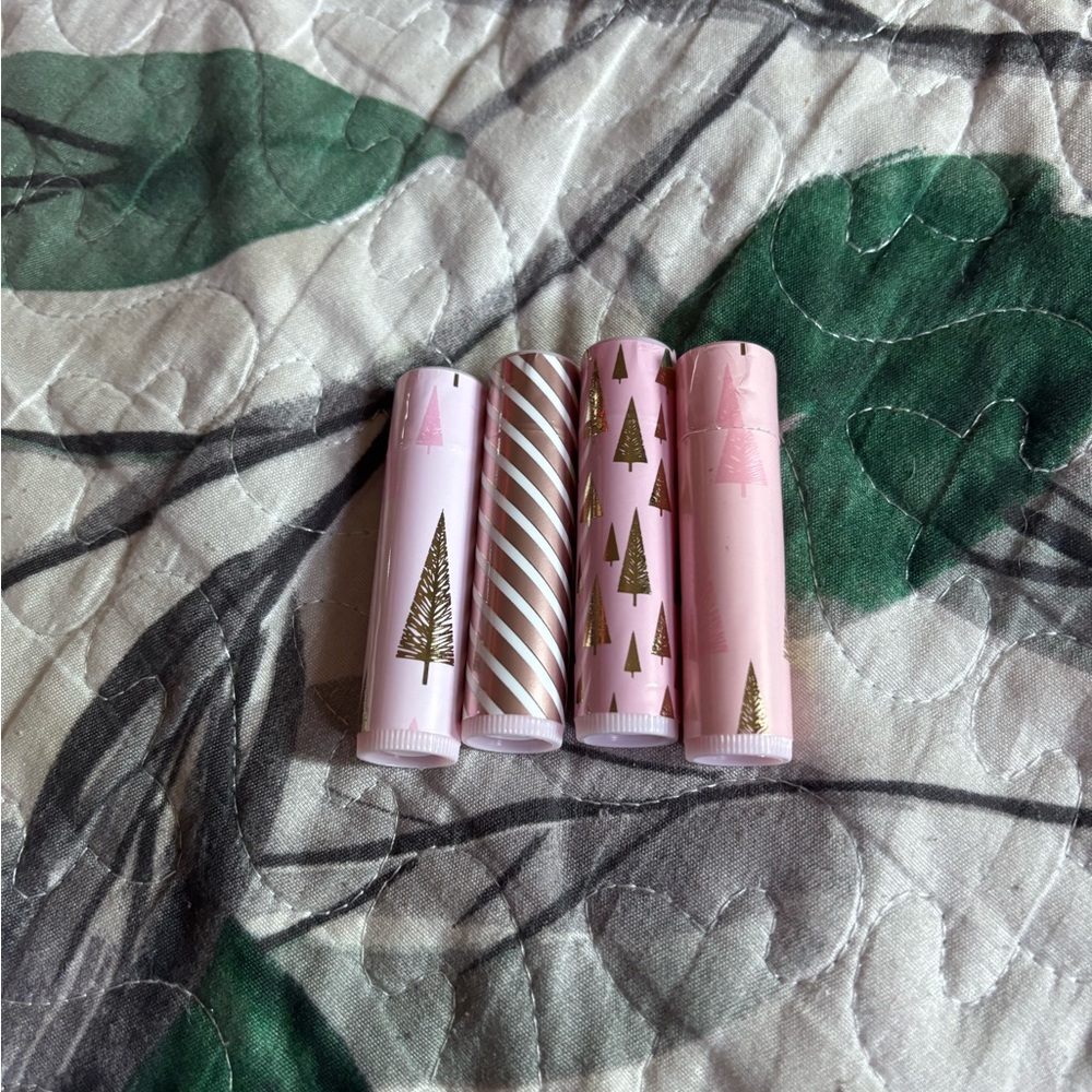 Final just today free item with Set of Pink and White Lip Balms